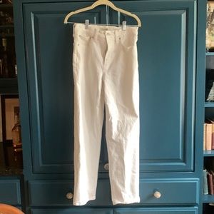 Madewell perfect vintage white jeans size 27 worn once